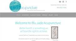 Desktop Screenshot of blujadeacupuncture.com
